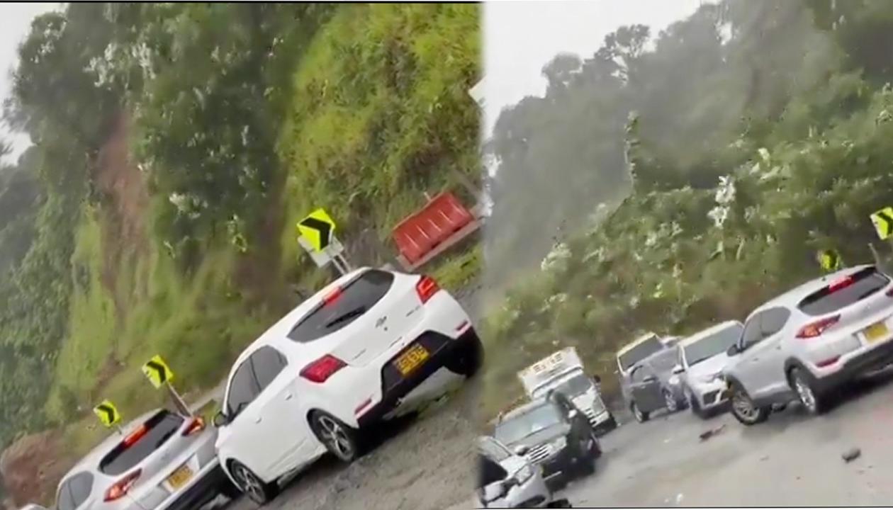 El derrumbe sucedió en Carmen de Atrato, en Chocó.
