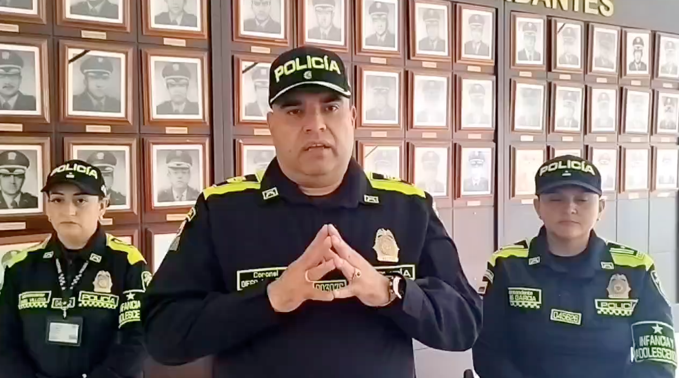 Diego Montaña, comandante de la Policía en La Guajira.