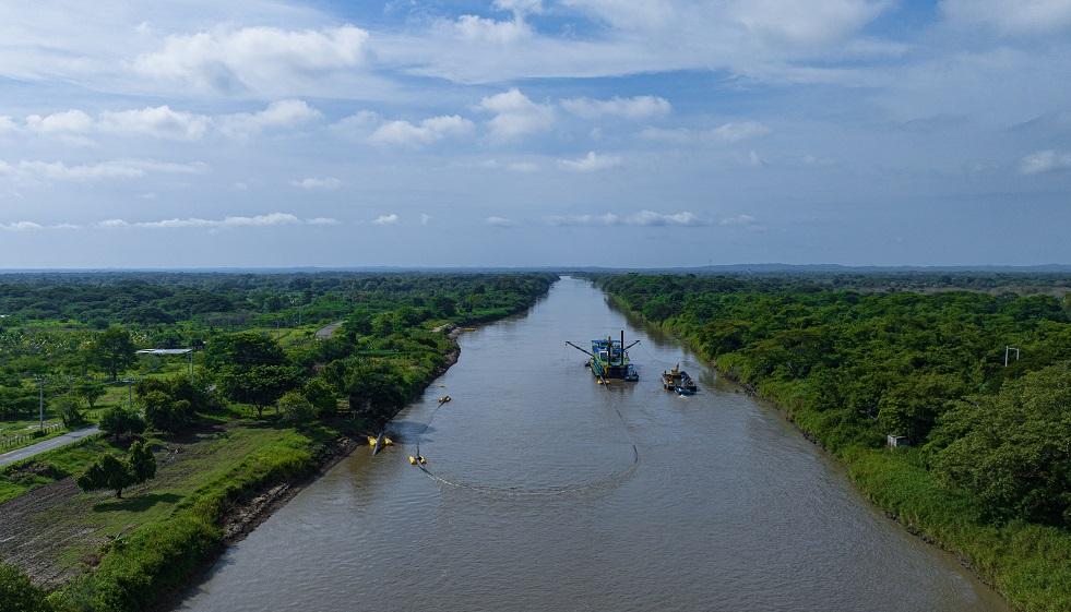 Imagen del Canal del Dique.