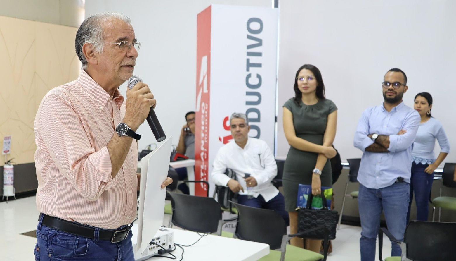 Eduardo Verano, gobernador del Atlántico.