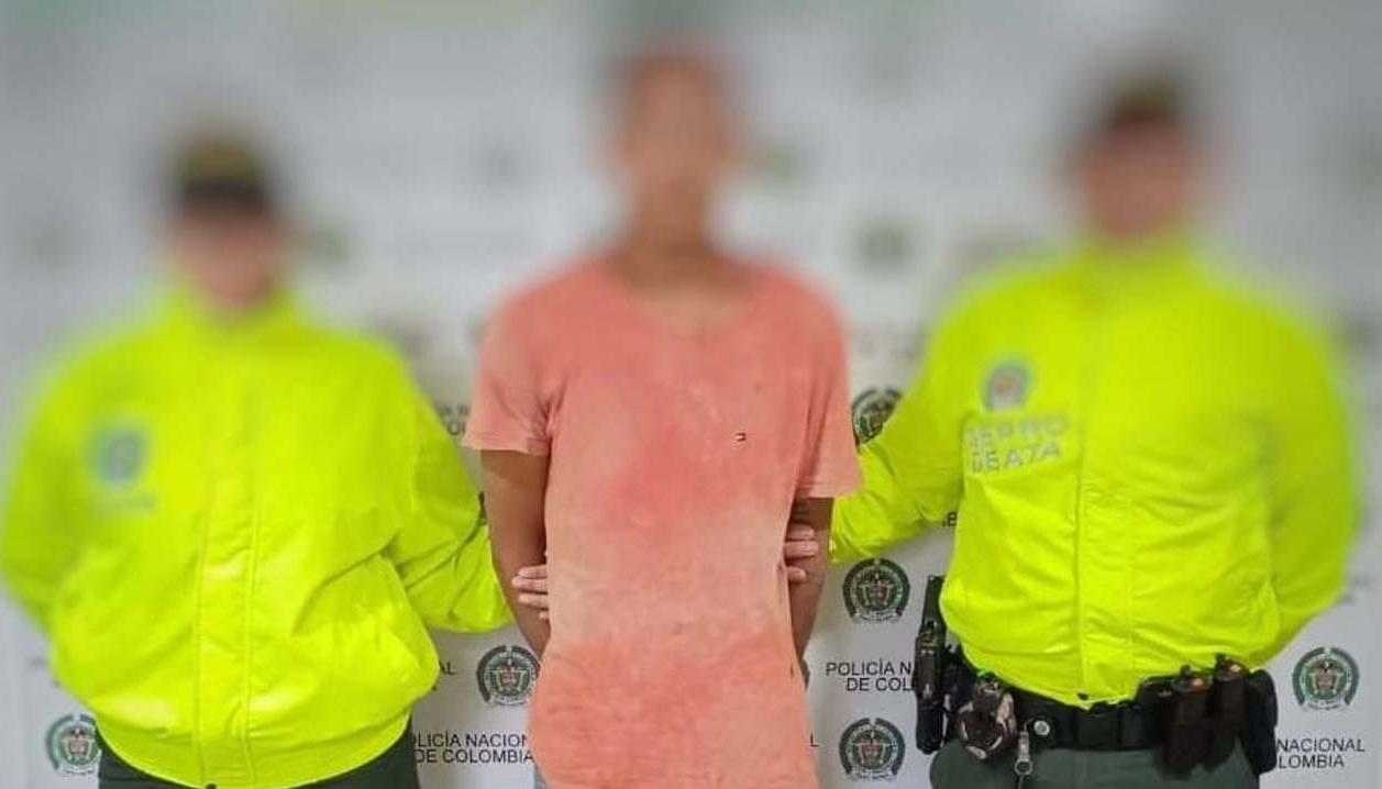El hombre capturado.