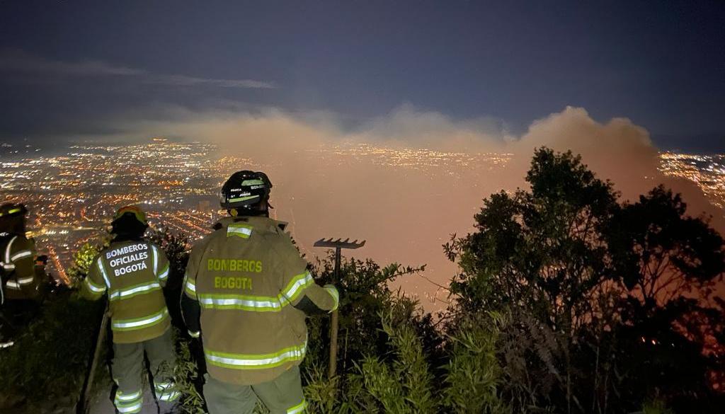 Emergencia en los cerros de Bogotá