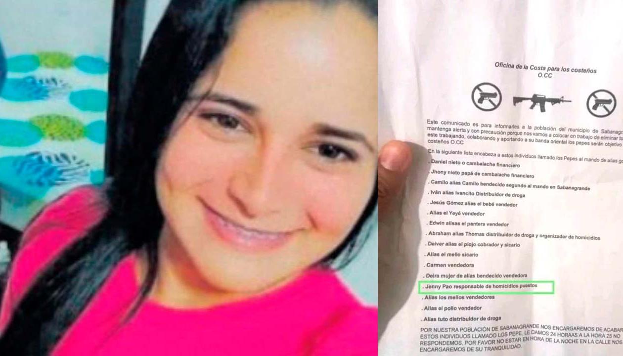  Mujer asesinada en Sabanagrande