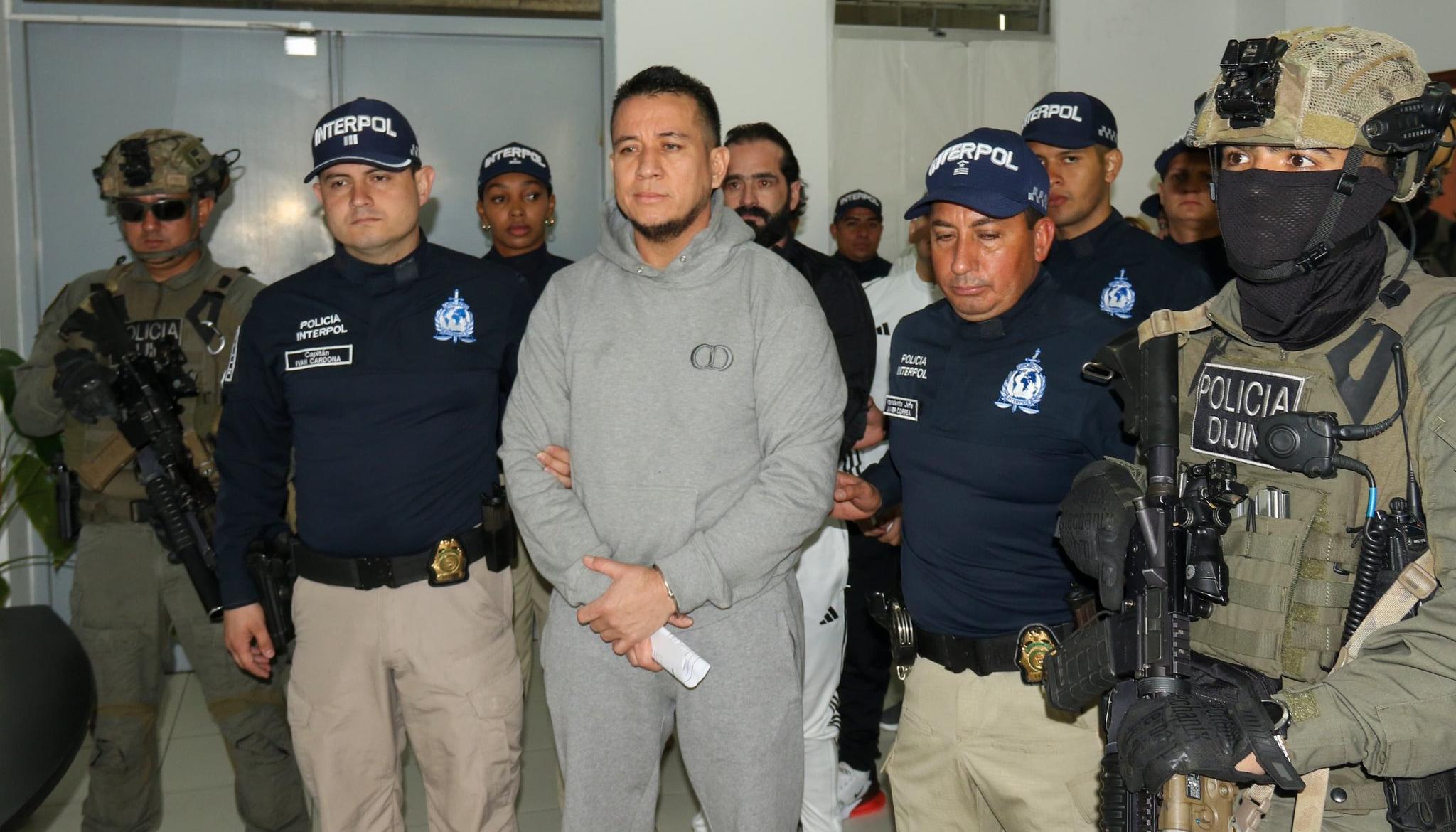 Wilder Emilio Sánchez, alias 'Gato Farfán'.