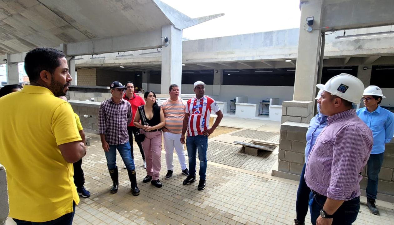 Asovendedores en el Gran Bazar en el Centro de Barranquilla.