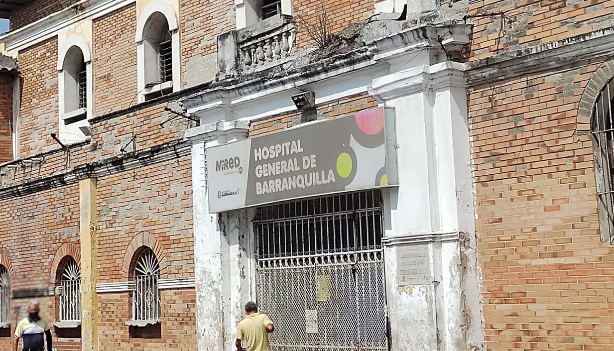 Los heridos fueron trasladados al Hospital General de Barranquilla. 