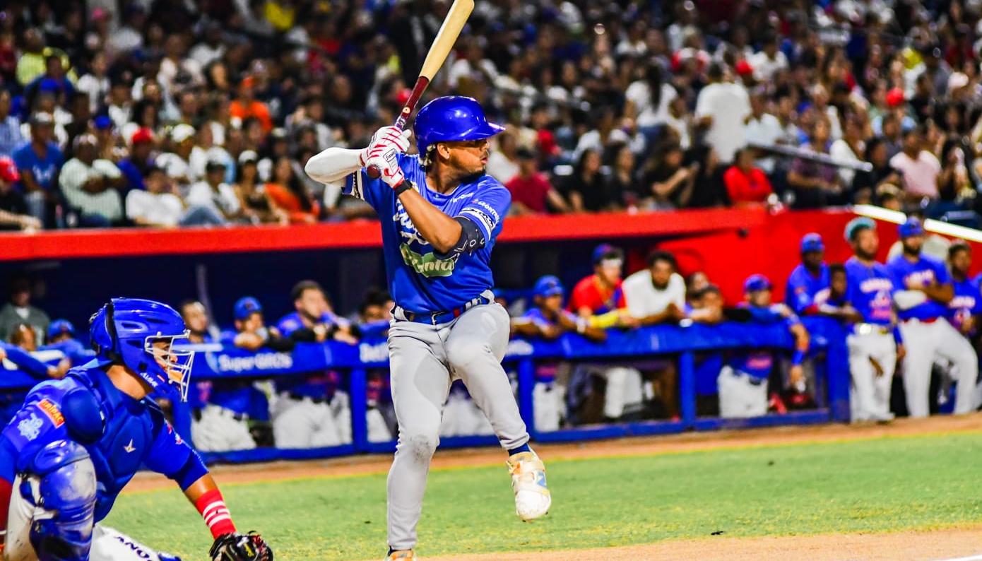 Dayan Frías, segunda base de Vaqueros de Montería. 