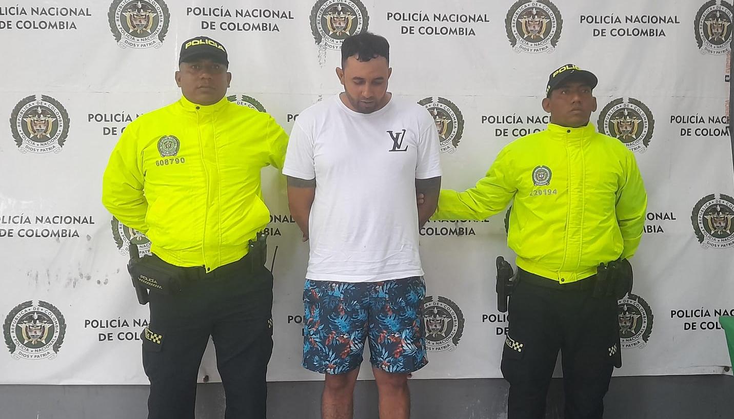 José David Bueno Navarro, capturado.