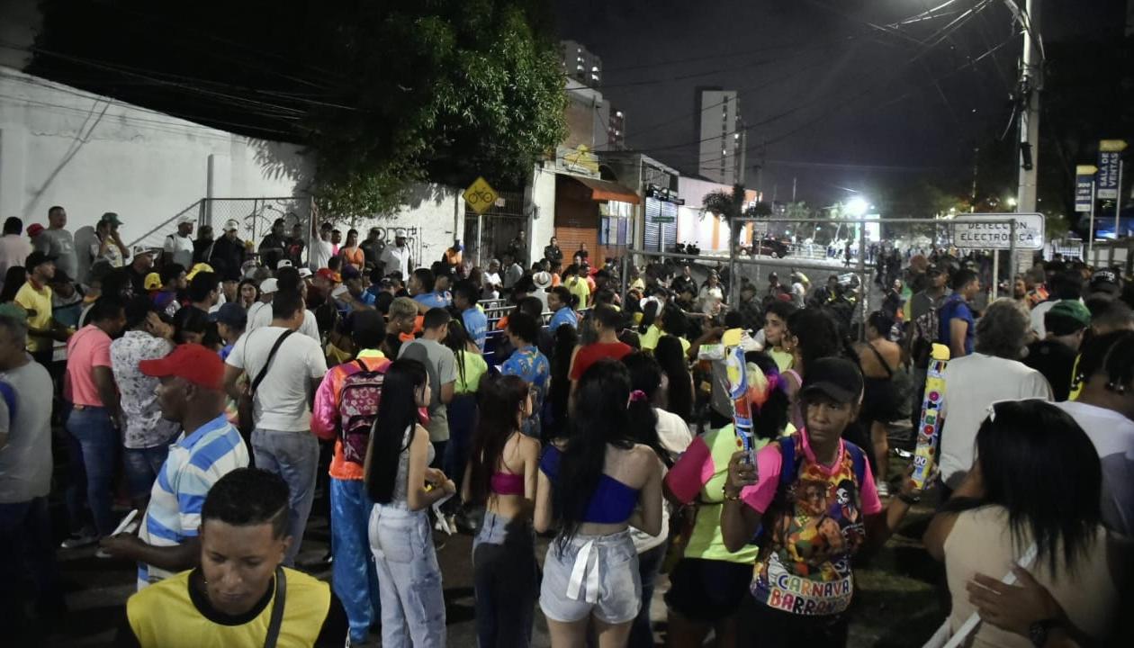 Uno de los accesos a la Lectura del Bando.