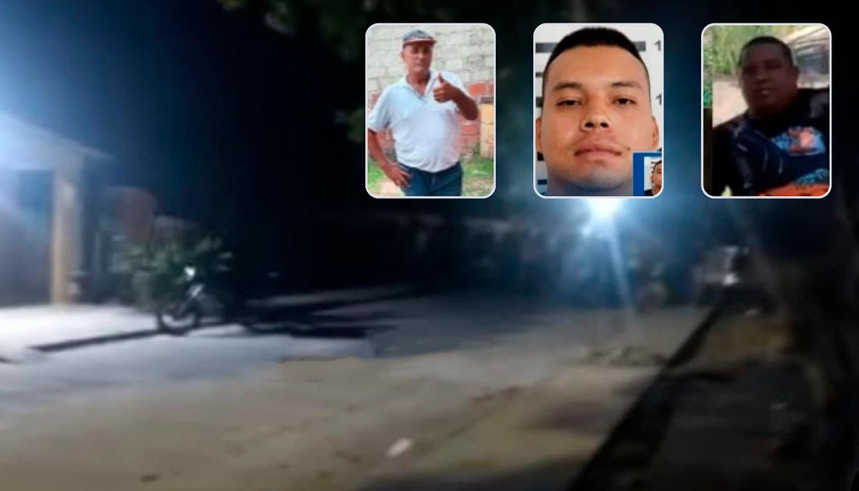 Lugar de los hechos y los tres asesinados en El Copey