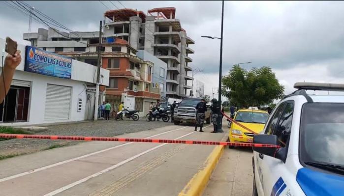 Lugar donde fue asesinado Favián Aguilar