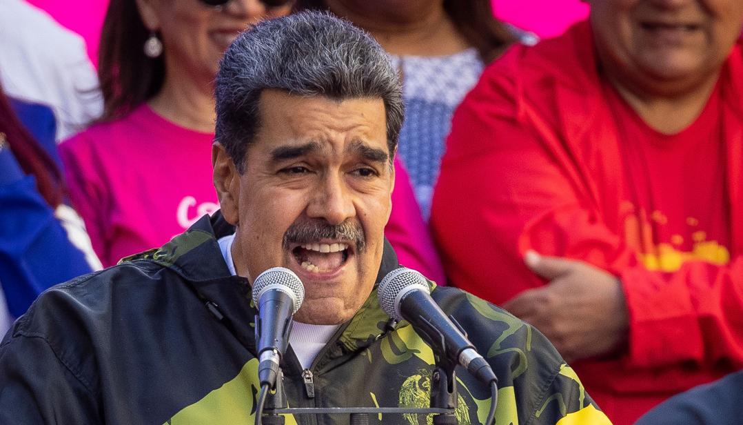 El Presidente de Venezuela, Nicolás Maduro.