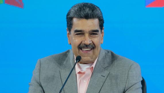 El Presidente de Venezuela, Nicolás Maduro.