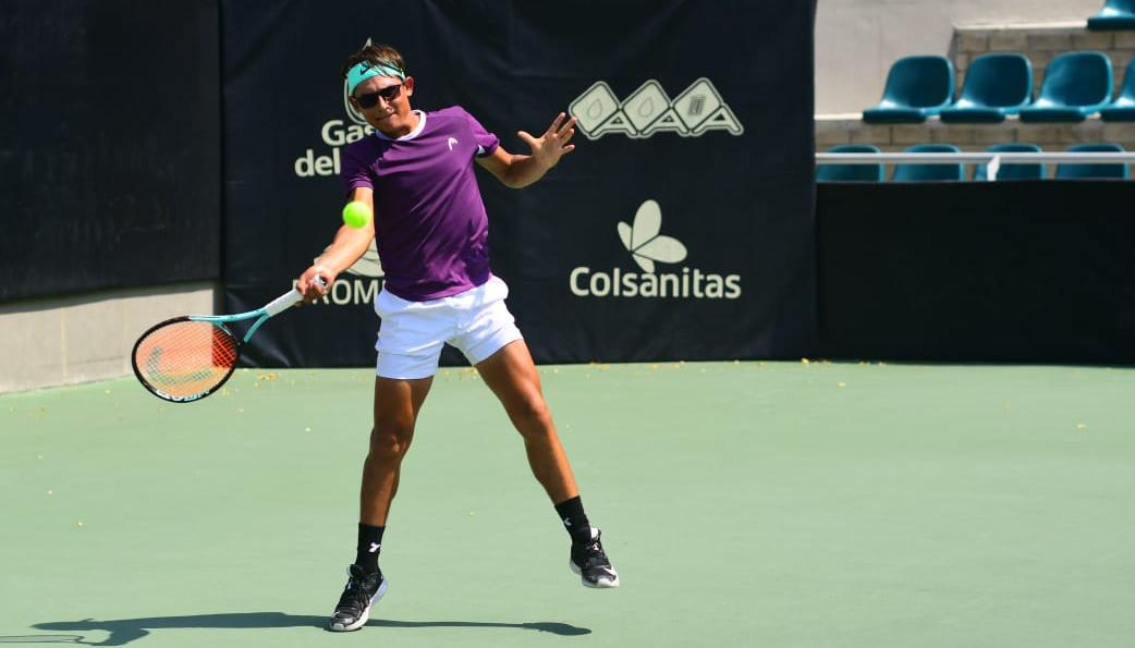 Mateo Castañeda derrotó a Rafal Ferreira.
