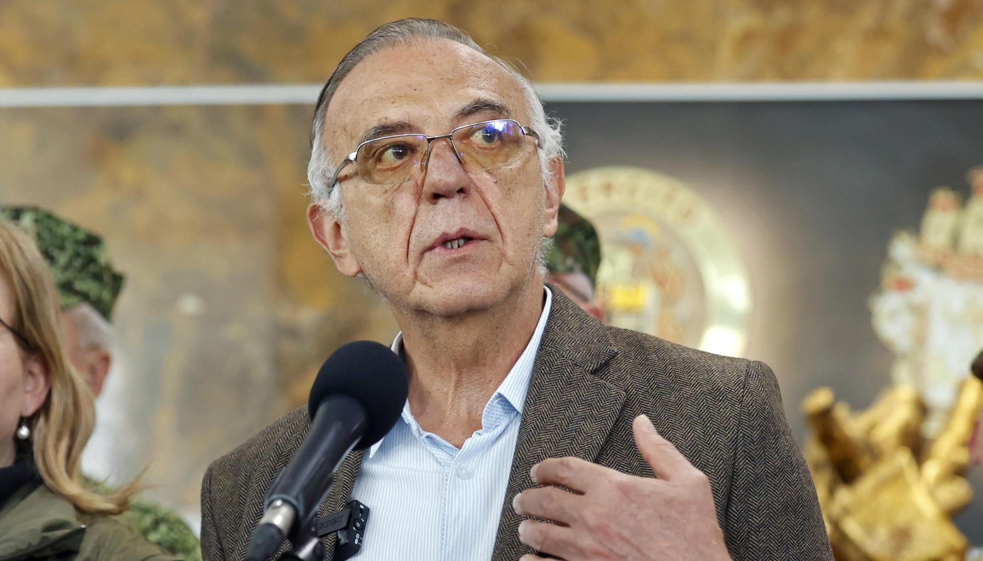 Iván Velásquez, ministro de Defensa.