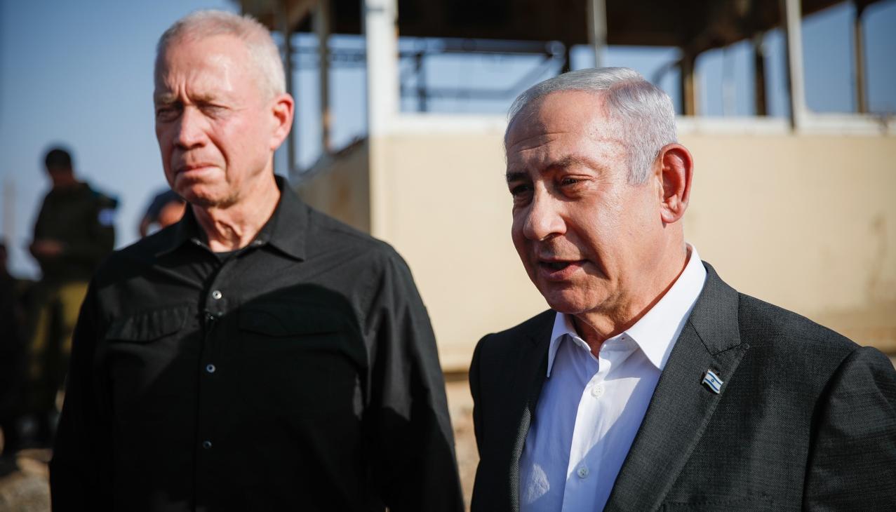 El primer ministro de Israel, Benjamín Netanyahu (derecha).