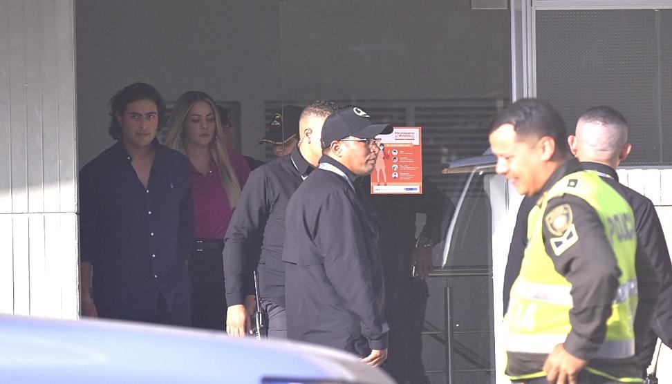 El exdiputado Nicolás Petro y su pareja Laura Ojeda.