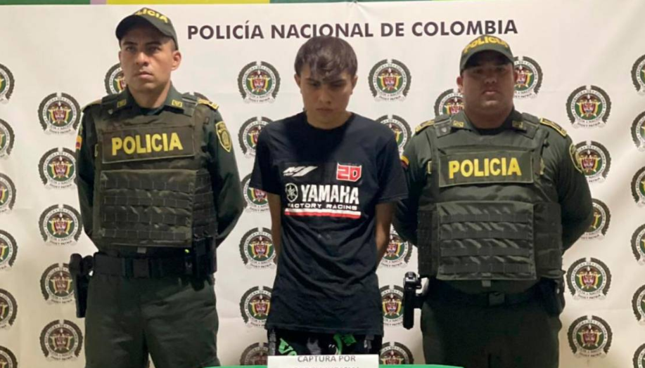 Oscar Dubán Niño Caballero, capturado.