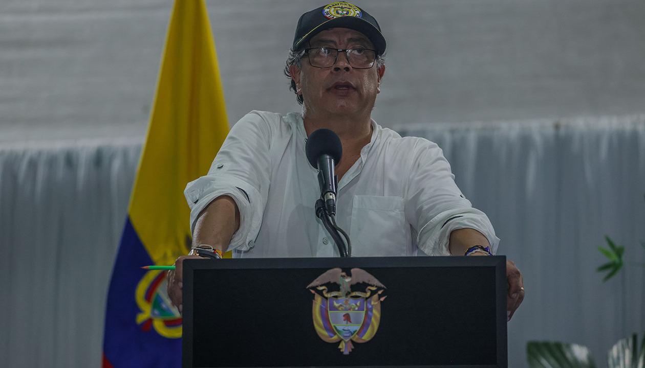 El Presidente de la República, Gustavo Petro.