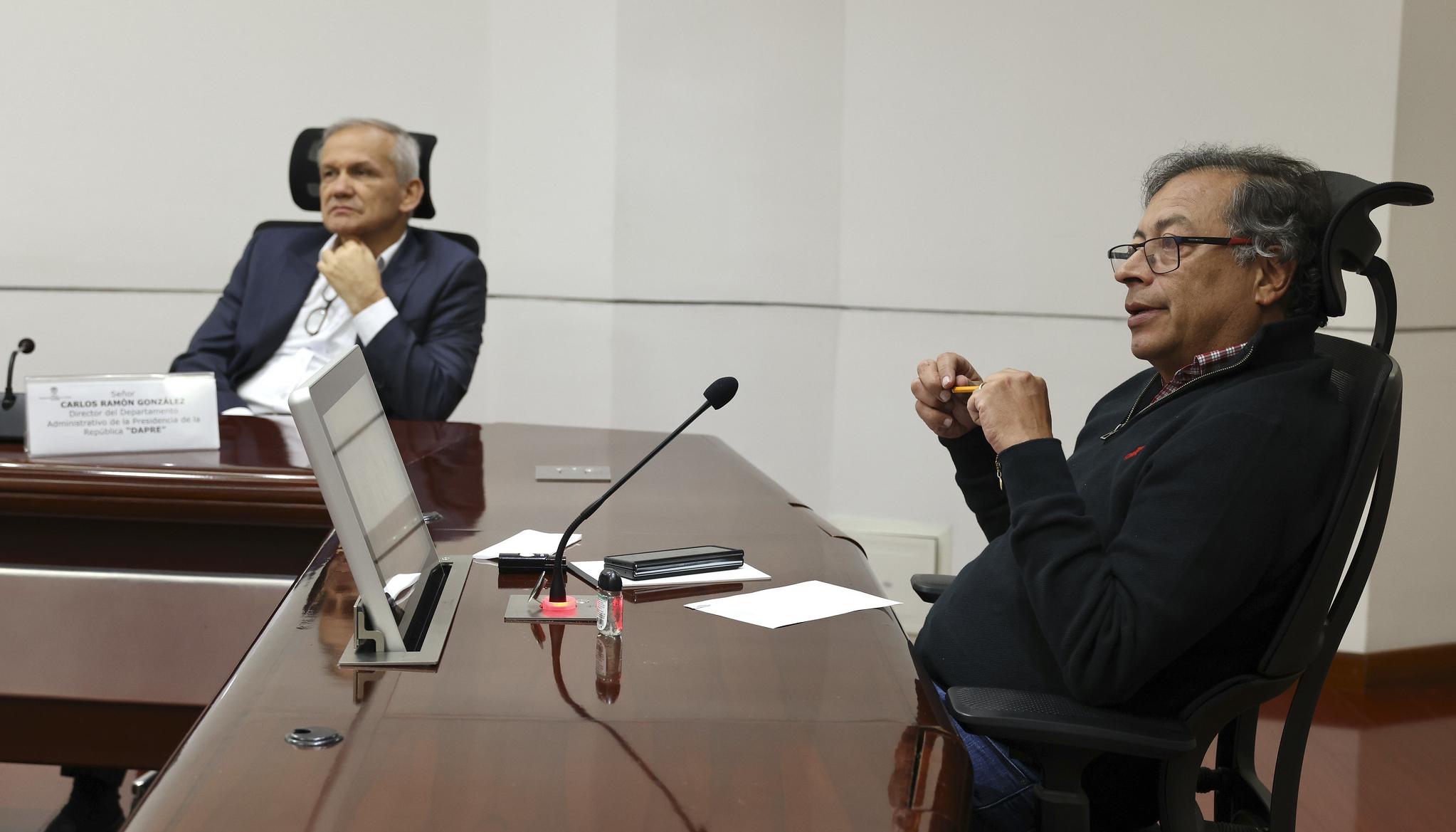 El Presidente de la República, Gustavo Petro.