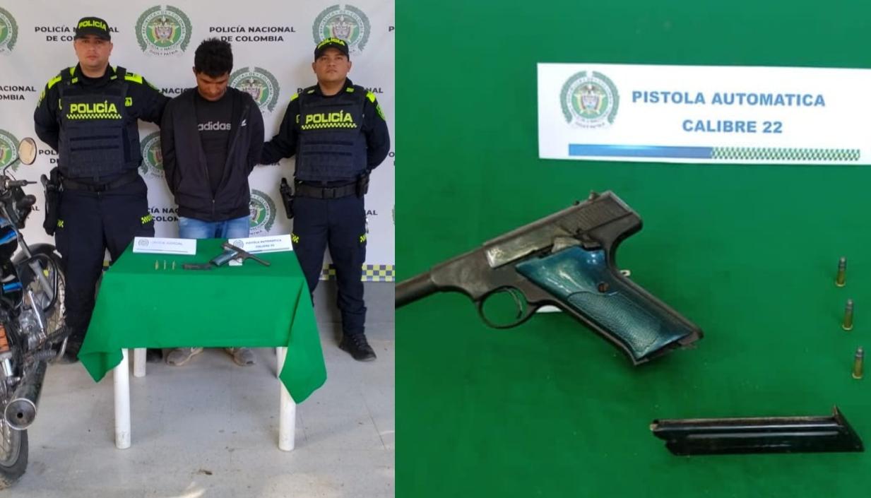 Presunto sicario del 'Clan del Golfo'. 