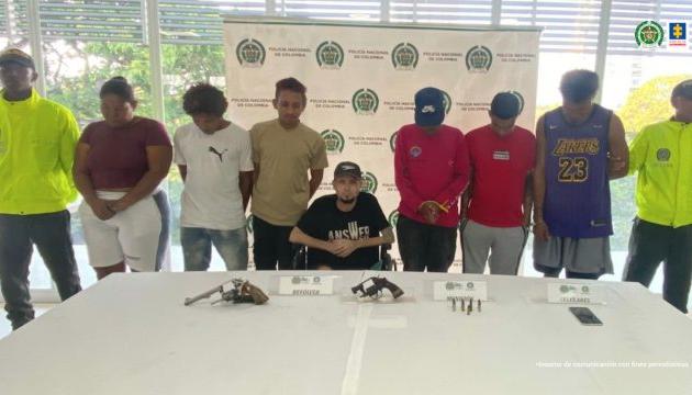 Presuntos integrantes de la subestructura ‘Clan del Golfo’.