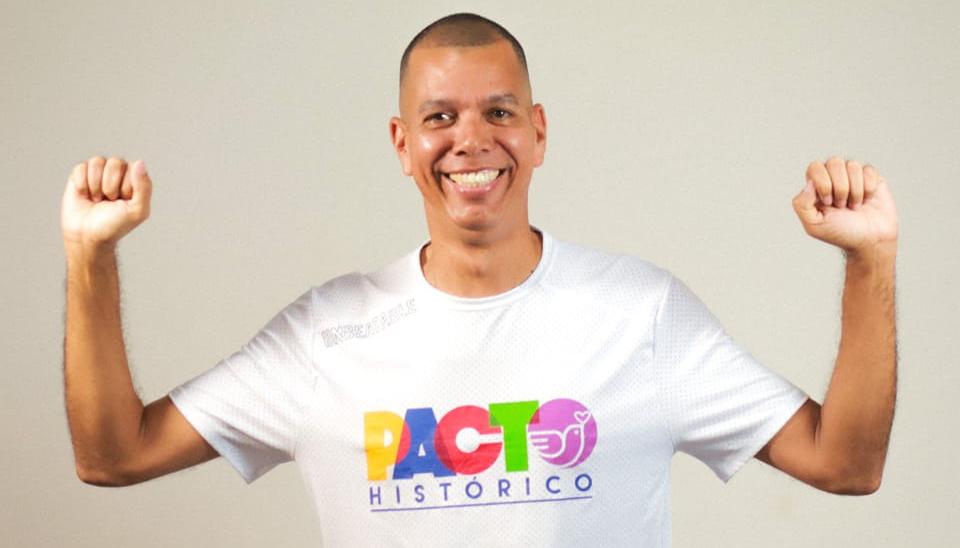  El concejal del Pacto Histórico, Recer Lee Pérez Torres.