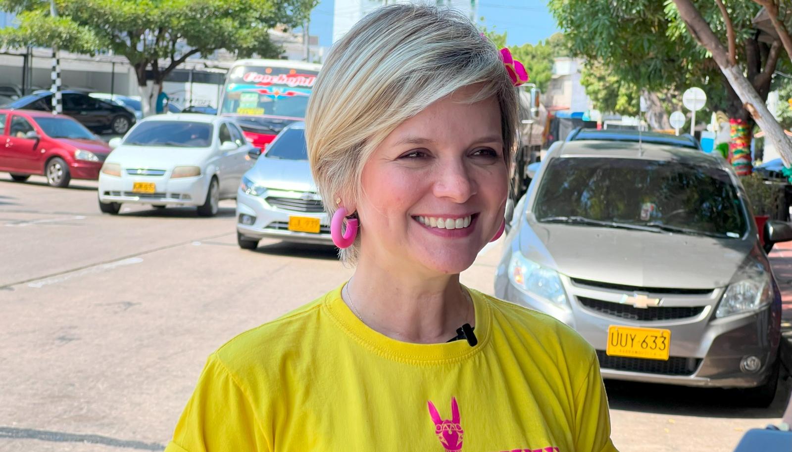 Sandra Gómez, gerente del Carnaval S.A.S.