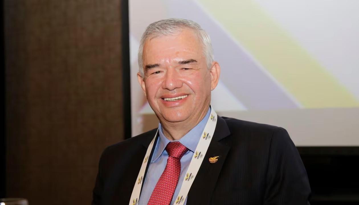 El presidente del Comité Olímpico Colombiano, Ciro Solano.