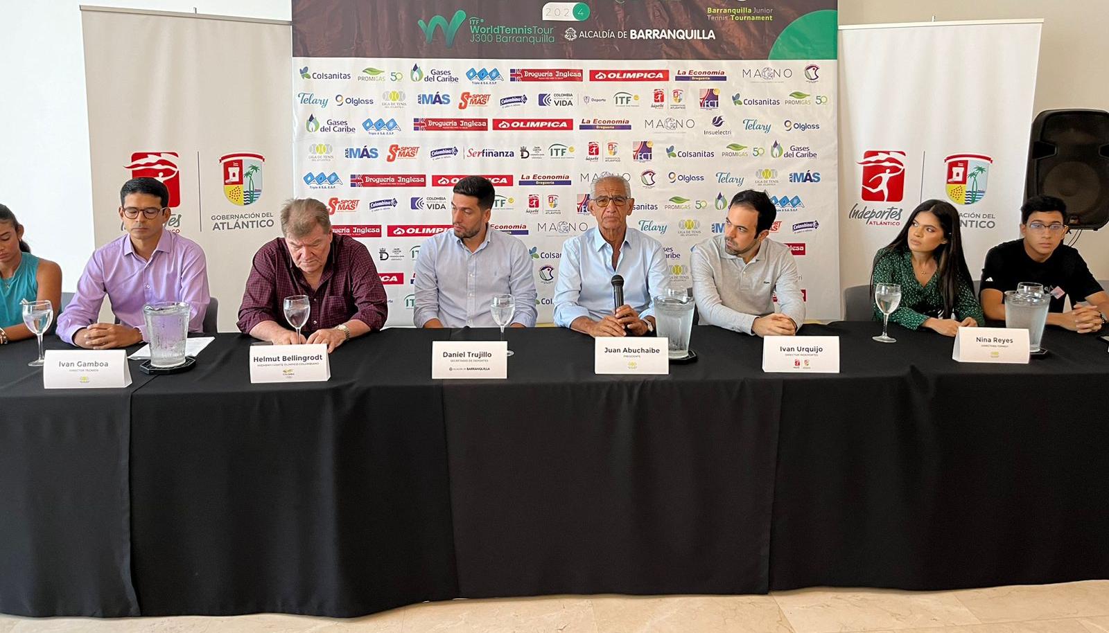 Presentación del Mundial Juvenil de Tenis.