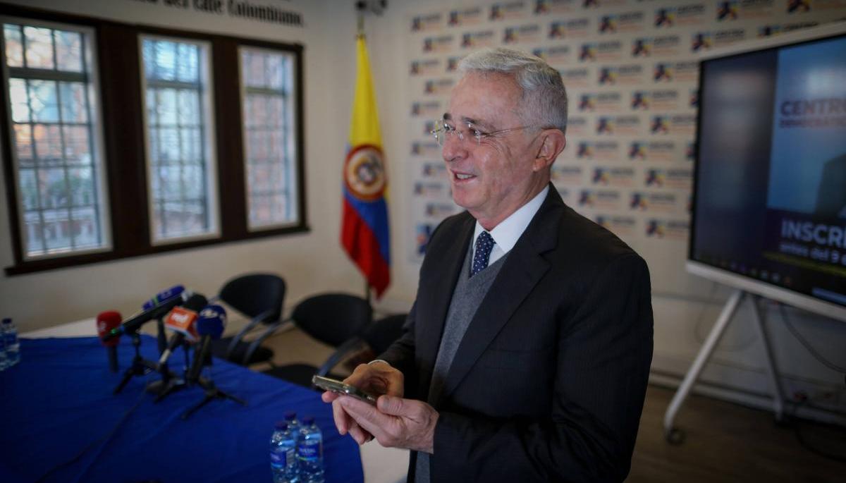 El expresidente de la República, Álvaro Uribe Vélez.