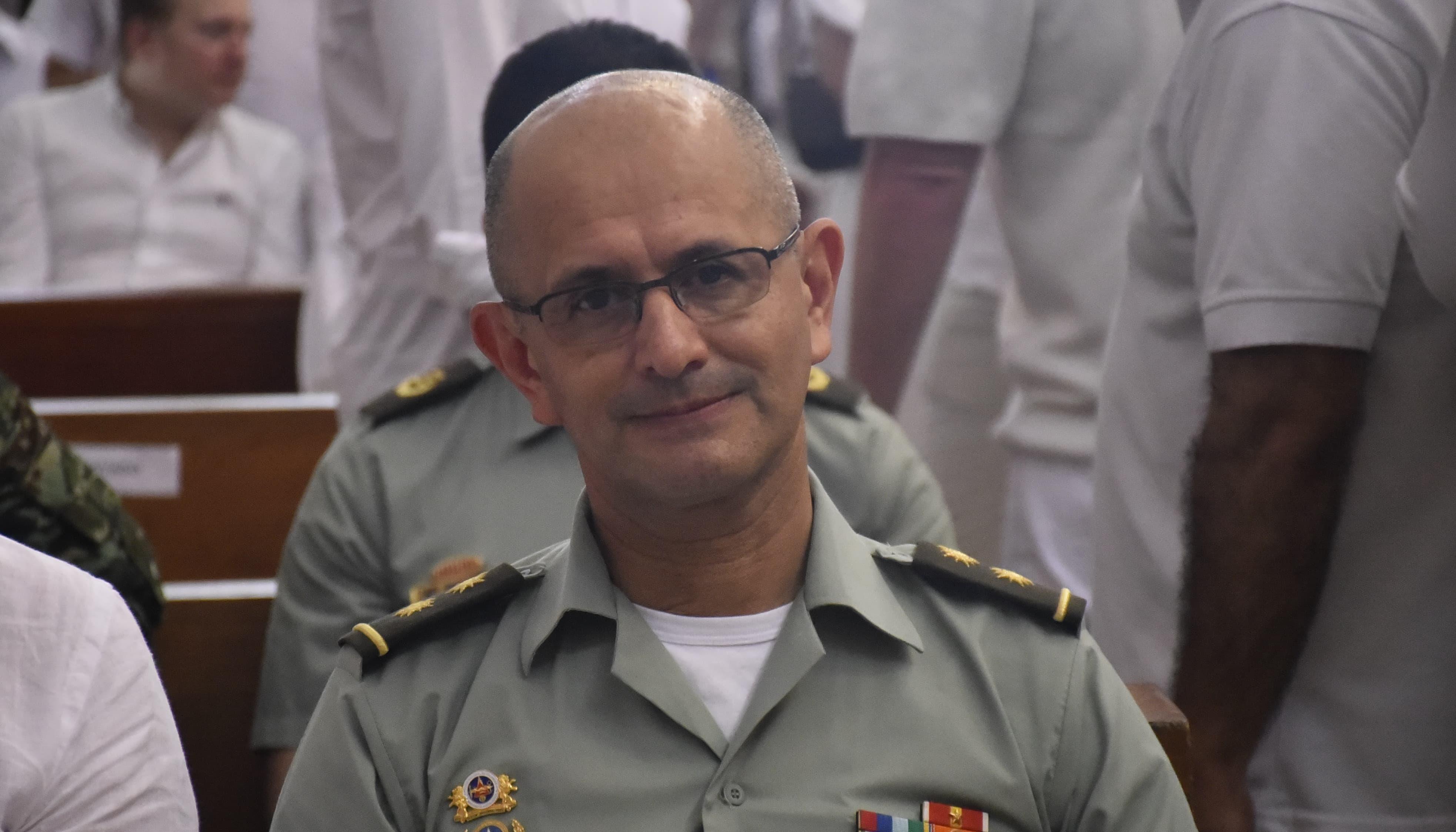 General Jorge Urquijo, comandante de Policía Metropolitana de Barranquilla.