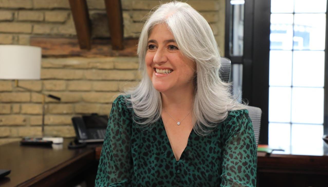 La Ministra de Vivienda, Catalina Velasco.