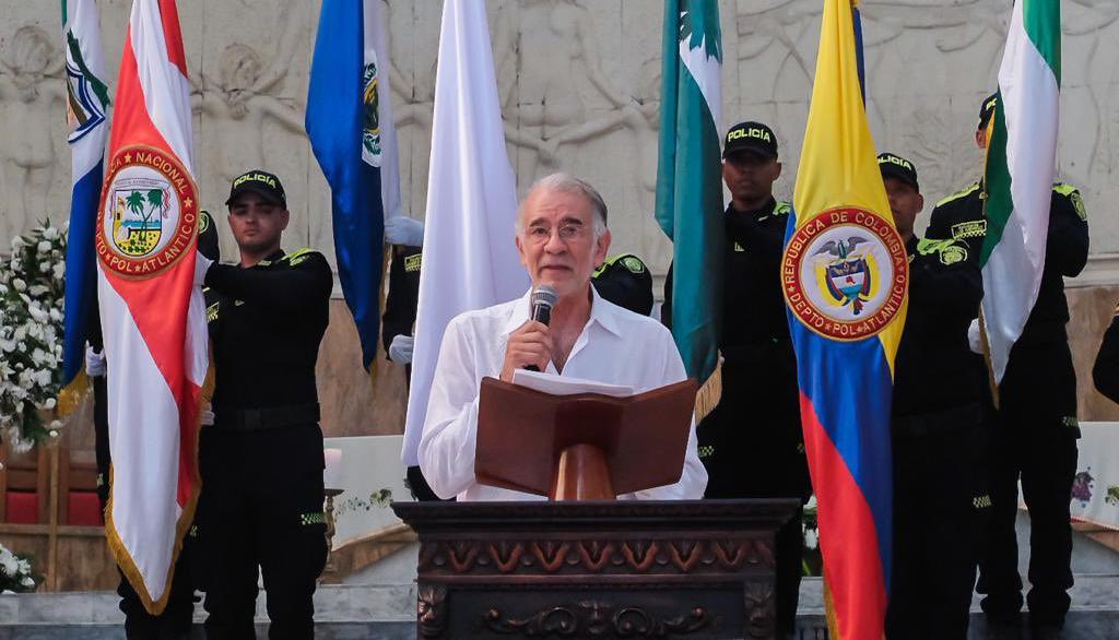 El Gobernador del Atlántico, Eduardo Verano.