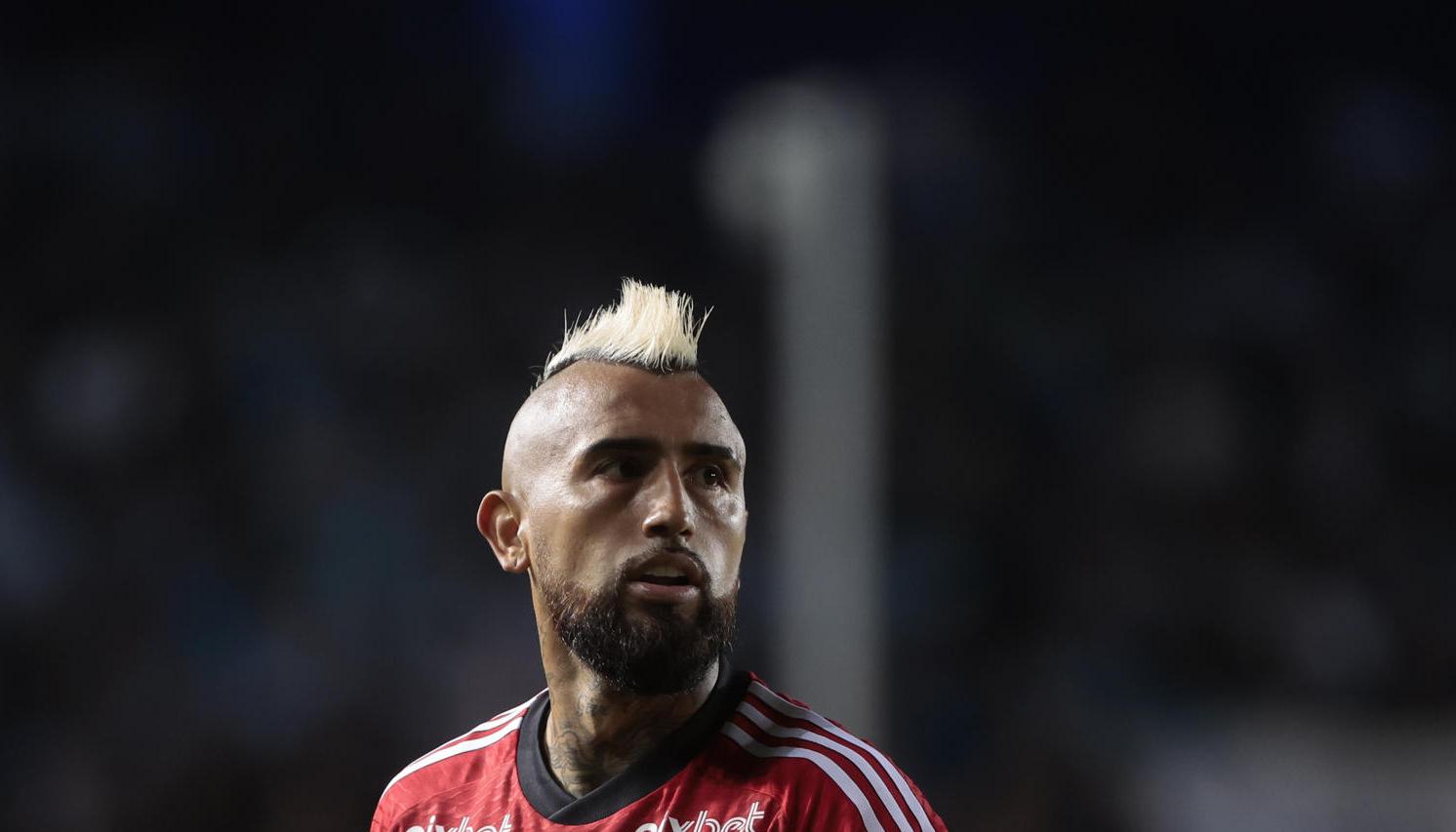 El centrocampista chileno Arturo Vidal
