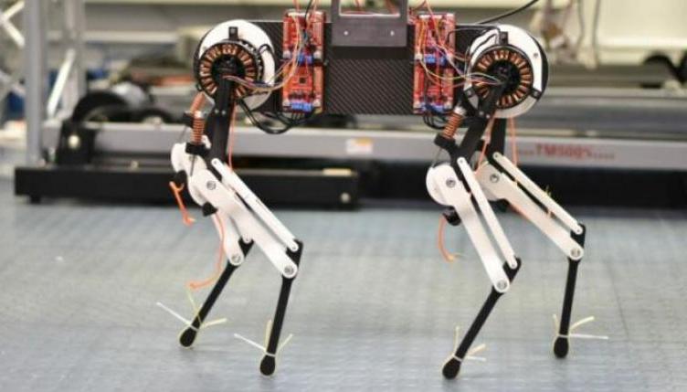 El robot es capaz de caminar a una velocidad de 5,4 milímetros por minuto 