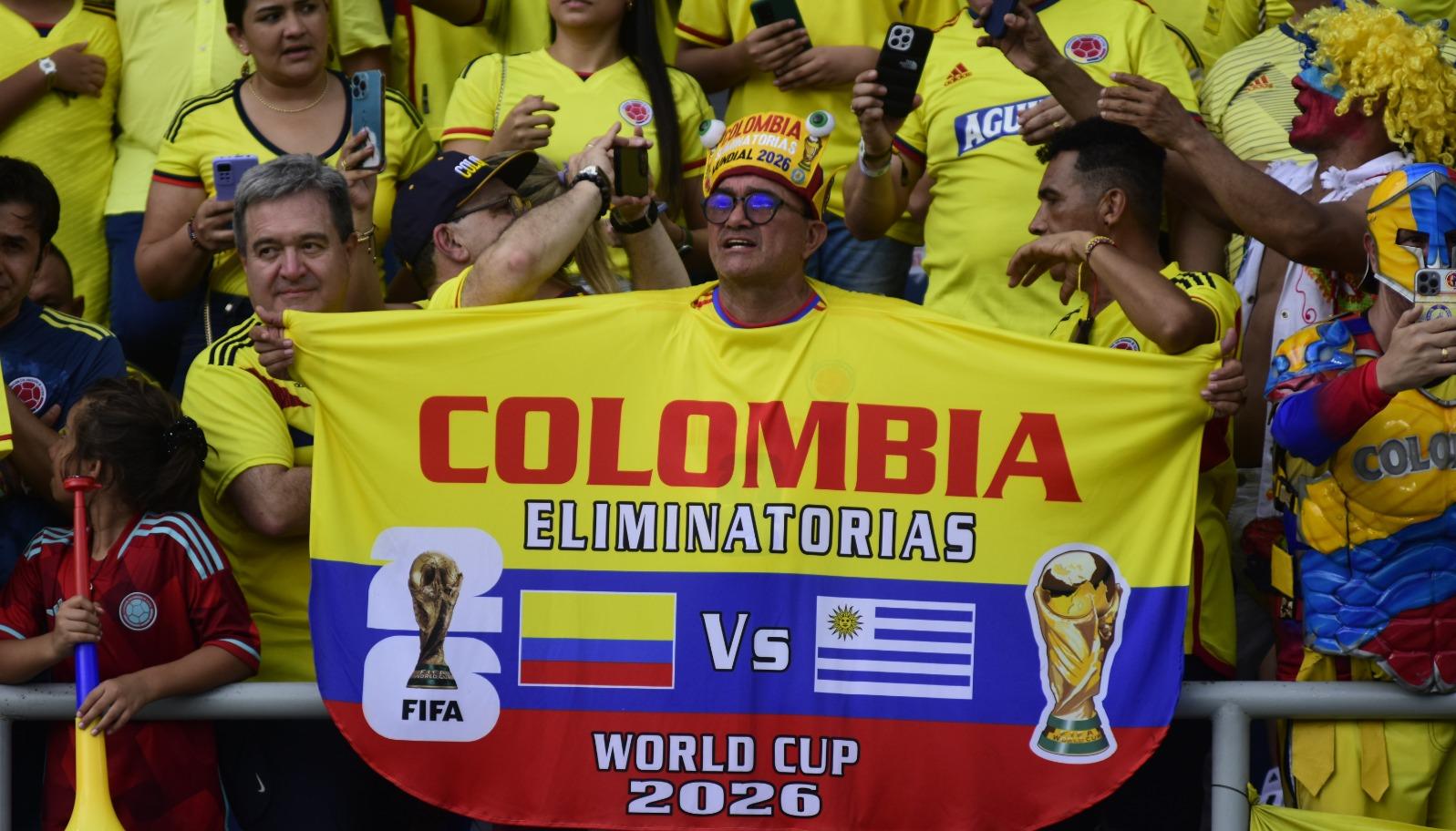El juego Colombia vs. Uruguay se dsputó el pasado 12 de octubre. 