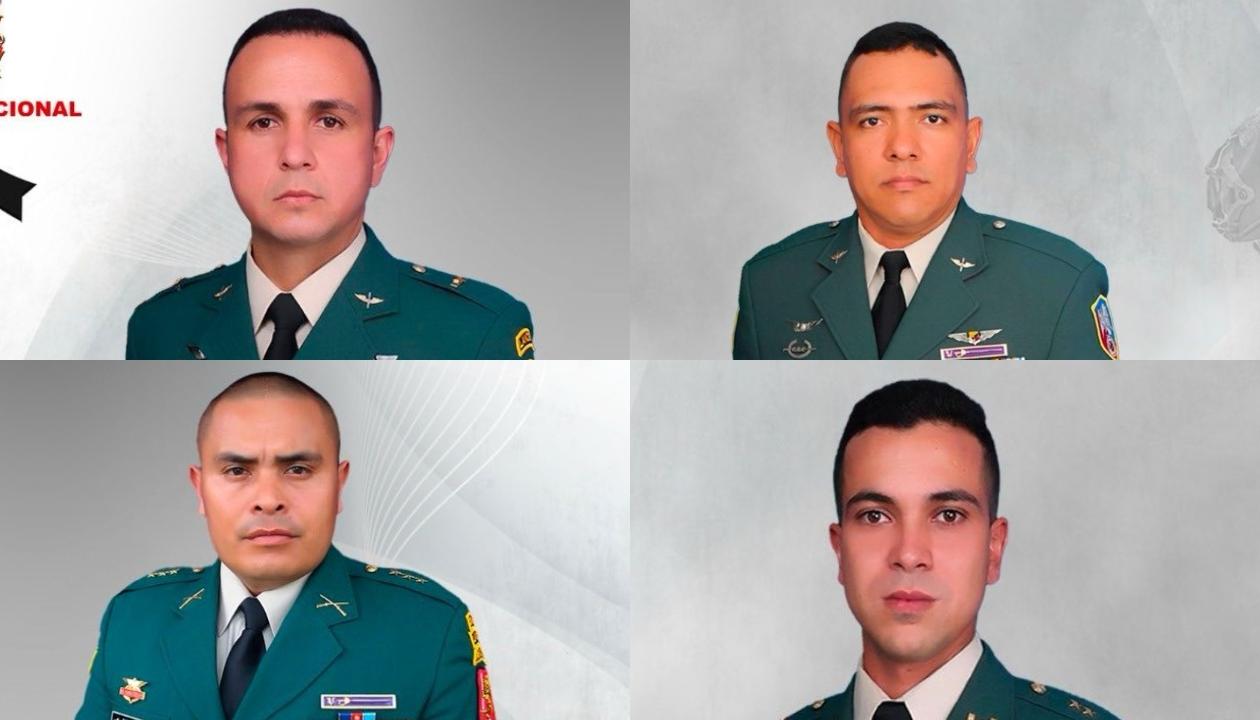Siete personas viajaban en el helicóptero. 