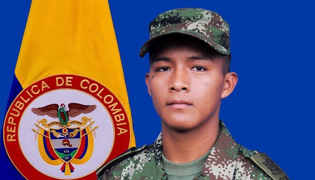 El soldado Alexander Orozco.