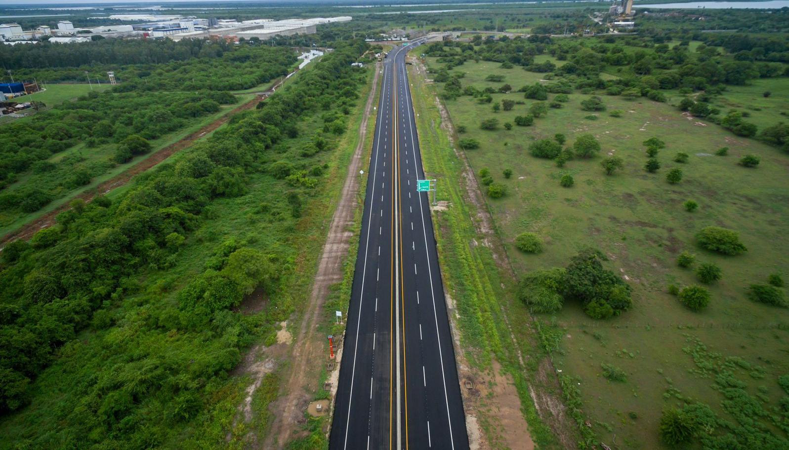 El contrato comprendía la construcción de 74 kilómetros de segunda calzada.