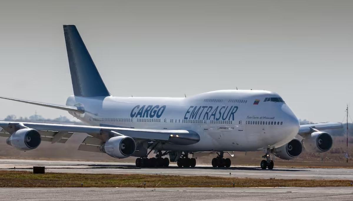 El avión estaba en Argentina desde 2022.