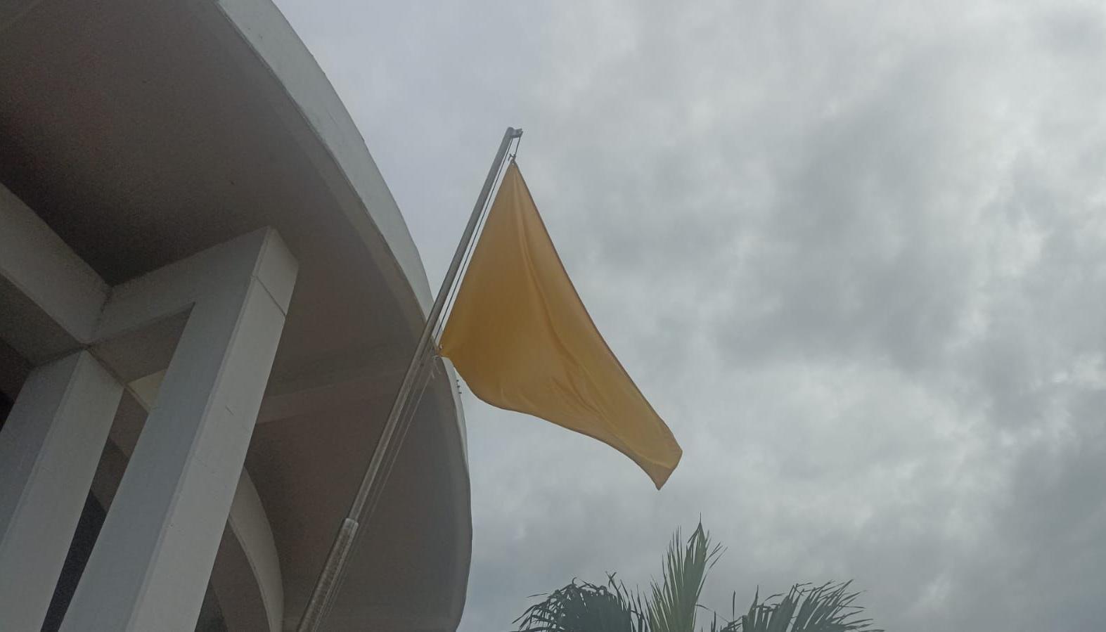 Hay bandera amarilla para las embarcaciones en Cartagena. 