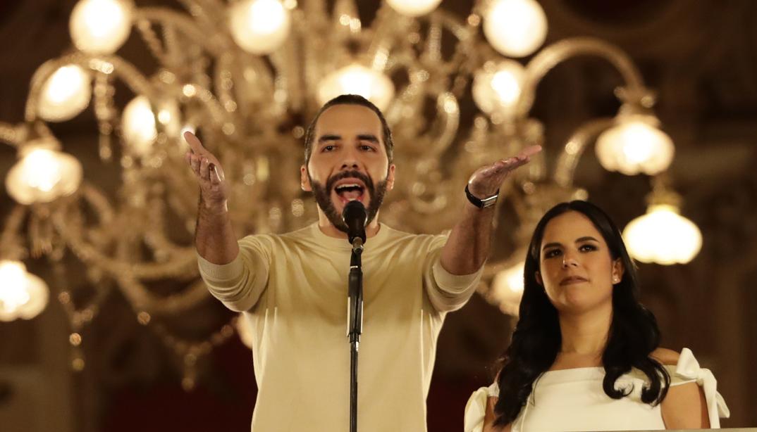 El presidente de El Salvador, Nayib Bukele.