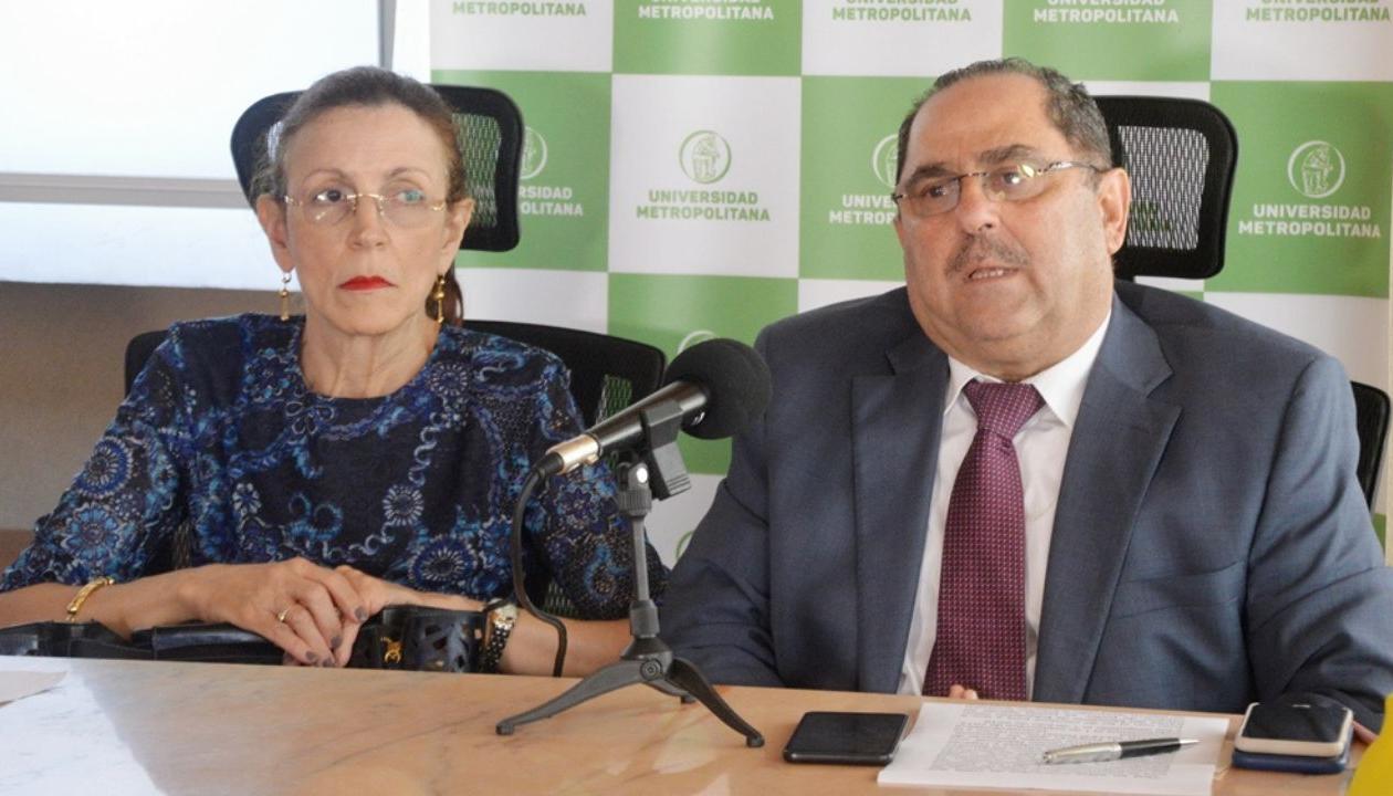 Ivón Acosta y Carlos Jaller.