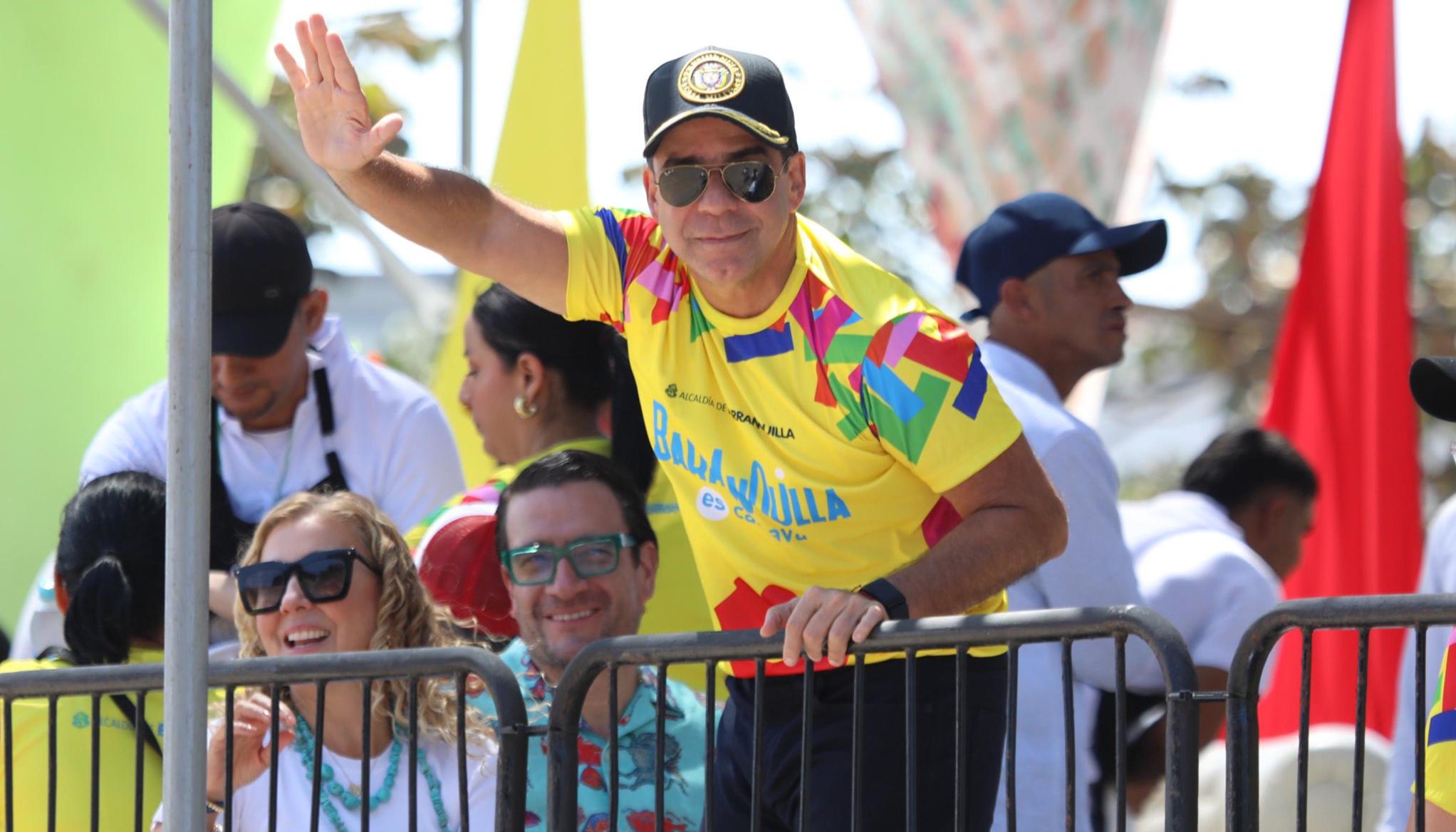 El Alcalde de Barranquilla, Alex Char.