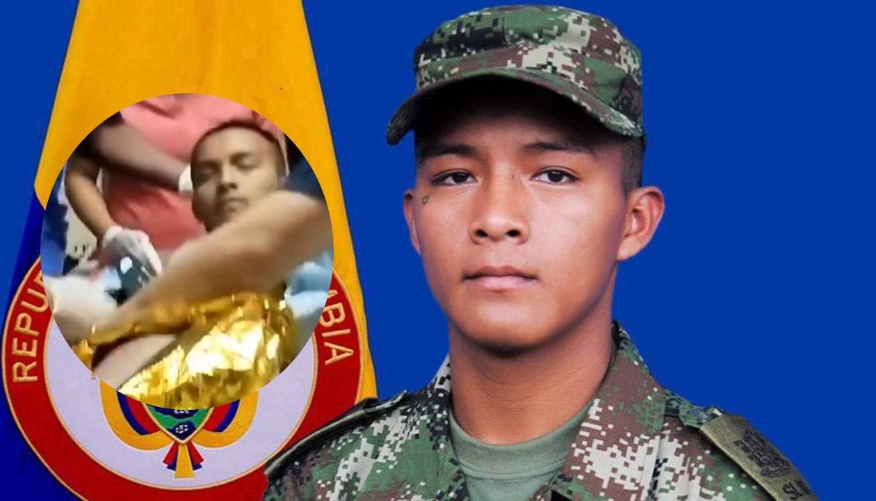 Alexander Orozco Zambrano resultó herido.