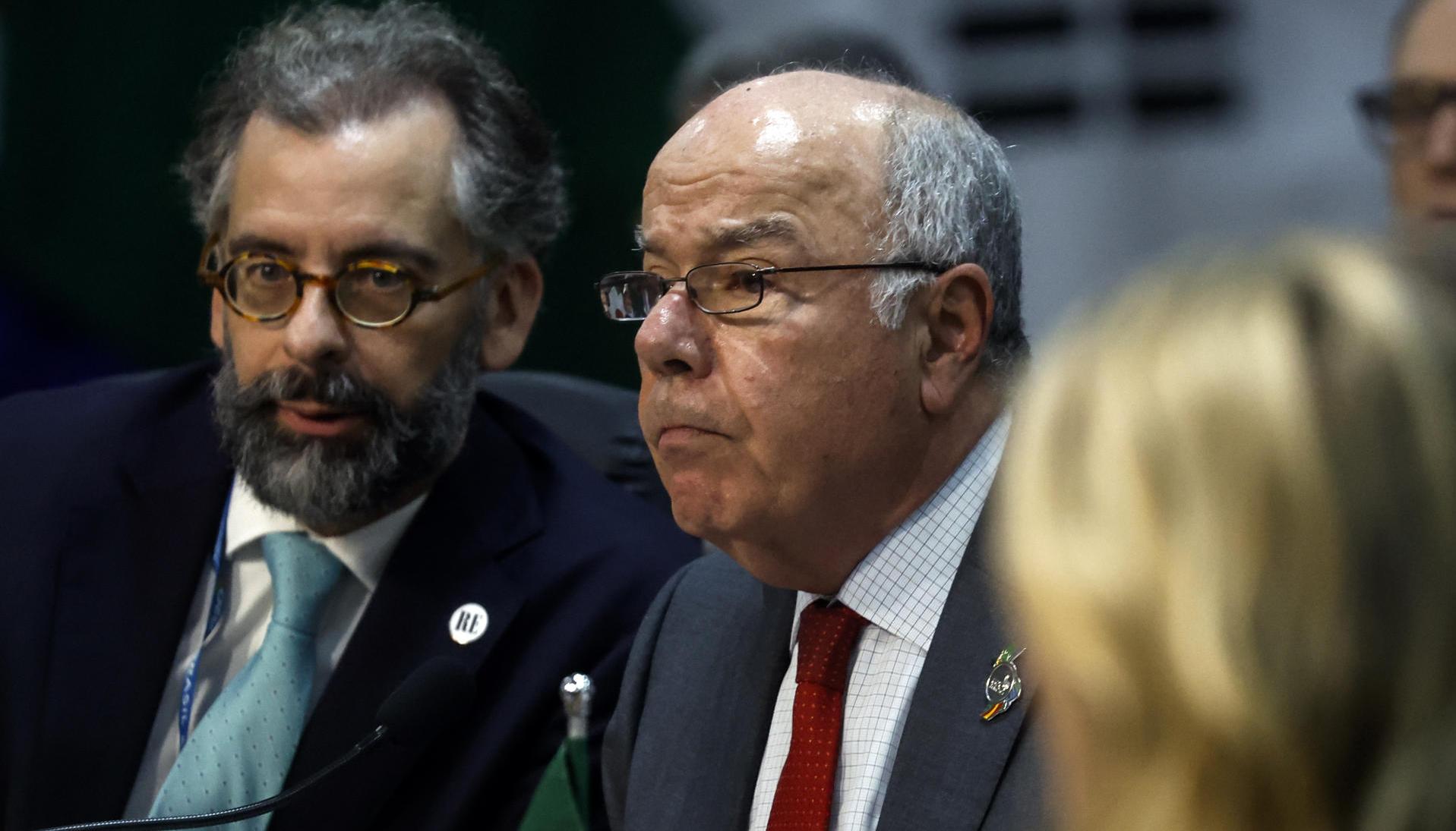 El canciller brasileño, Mauro Vieira.