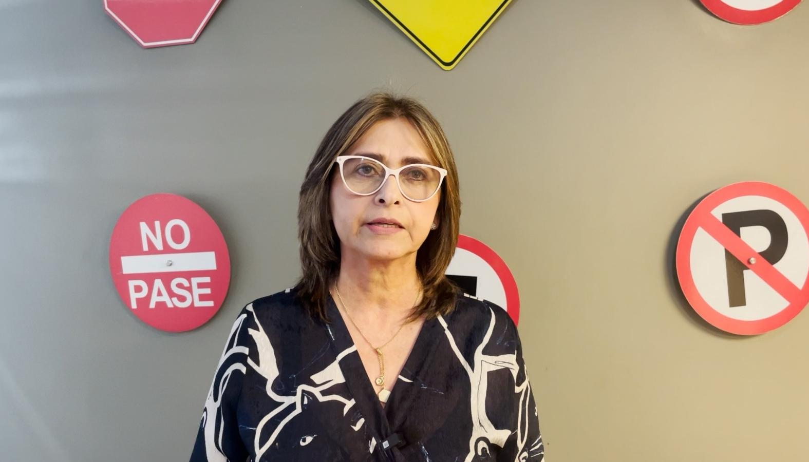 La Secretaria de Tránsito y Seguridad Vial, Eucaris Navarro