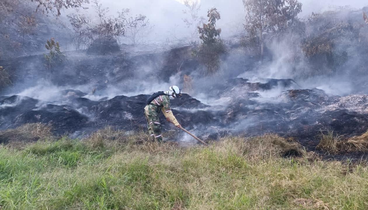 En el país se han apagado 488 incendios.