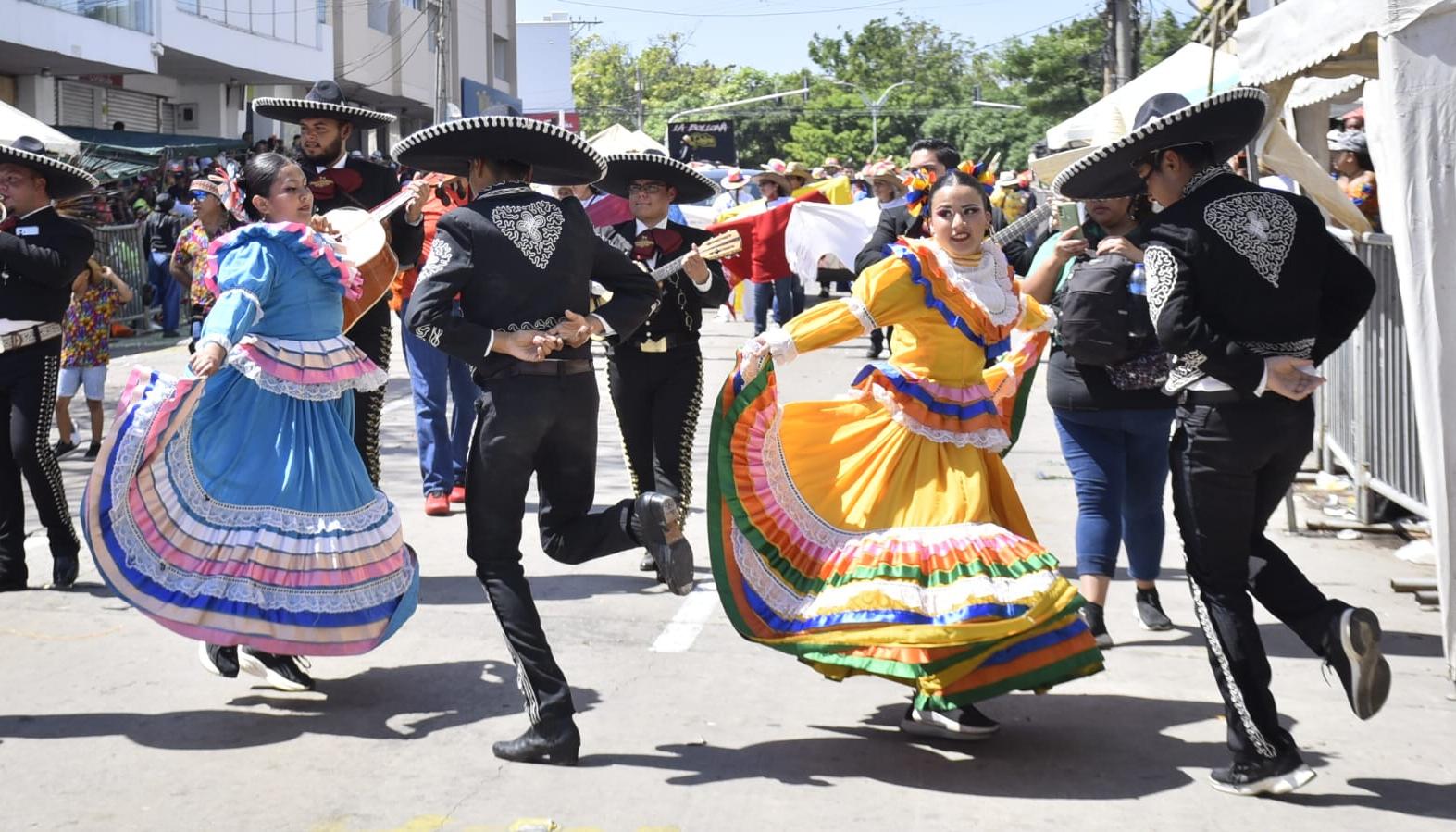 Uno de los grupos mexicanos.